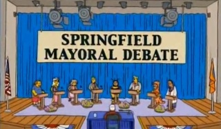 Debate entre los candidatos a la Alcaldía de Springfield